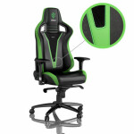 Noblechairs EPIC Sprout Edition / Herní židle / PU kůže / nastavitelná / pojezdová kolečka / nosnost 120 kg (NBL-PU-SPE-001)