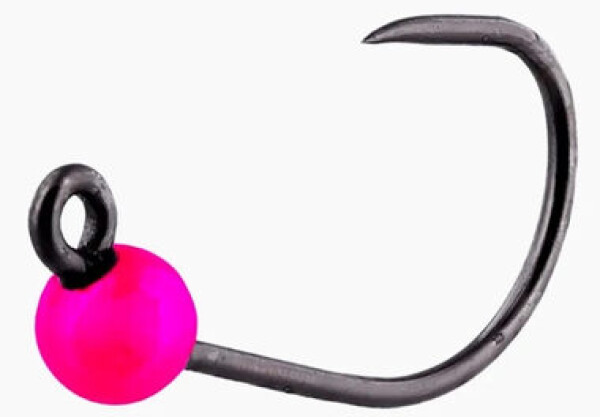 Westin Háček Softlure Single Hook w.Tungsten Velikost 4 0,4g UV Pink 5ks (T63-806-085)