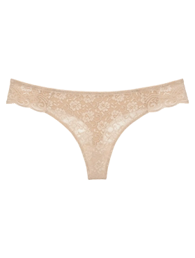 Dámské kalhotky Amourette Hipster String - Triumph tělová (0026) 0038