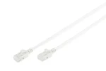 Digitus Cat6 Slim šedý / Patch kabel / U/UTP / 1 m / LSZH (DK-1617-010S)