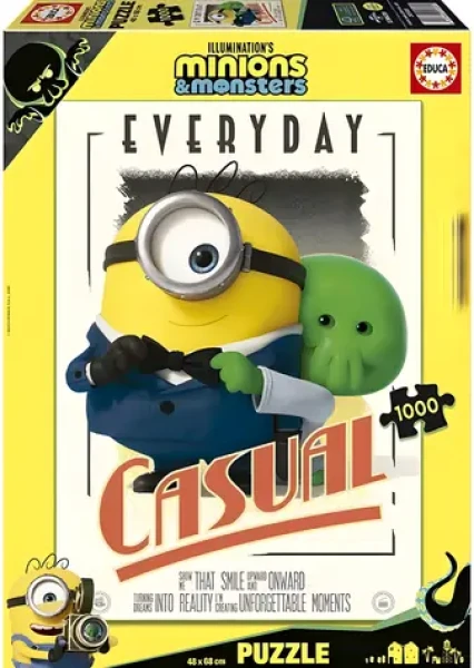EDUCA Puzzle Mimoni a monstra