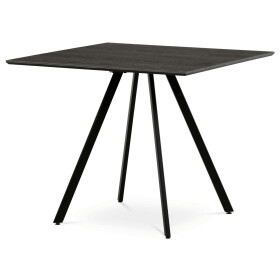 Jídelní stůl 90x90cm, lamino, šedý dub, HT-R5190 GREY