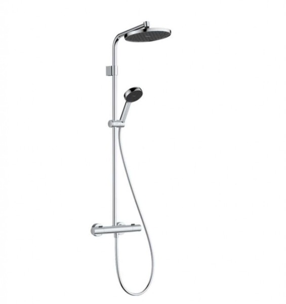 HANSGROHE - Activera S Sprchový set s termostatem, průměr 24 cm, 2 proudy, EcoSmart, chrom 28078000