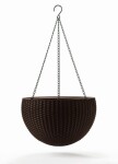 Květináč KETER Hanging Sphere Brown