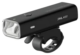 Rockbros RHL400 černá / Přední světlo na kolo / 400 lm / USB-C nabíjení