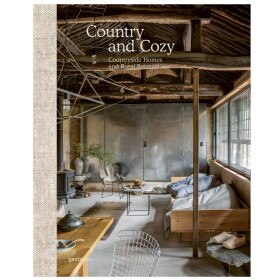 Country and Cozy - Countryside Homes and Rural Retreats, béžová barva, papír