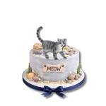 Figurka Bullyland Kočka kartuziánská Minka