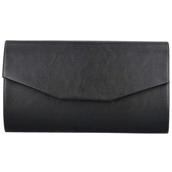 Módní dámské koženkové psaníčko Shay, černé