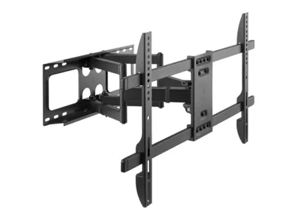 Equip 650335 černá / Nástěnný držák TV / 37"-80" / VESA 600x400 / nosnost 60 kg / náklon a otočení (650335)