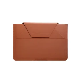 Moft Carry Sleeve 13" hnědá / Pouzdro pro notebook / se stojánkem / do 13" / umělá kůže (MB002-1-13A-BN)