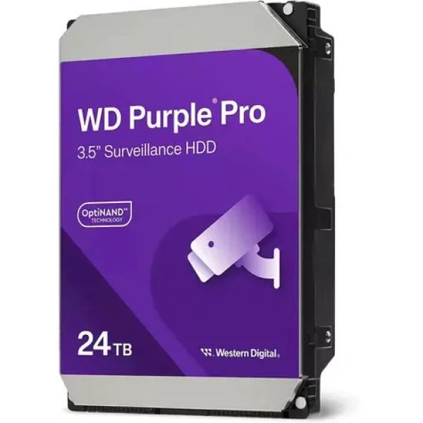 WD Purple Pro WD241PURP 24TB / HDD / 3.5" SATA III / 7 200 RPM / 512MB cache / 5y