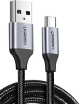 Ugreen 60408 USB-A - USB-C 3 m černá / Kabel / Rychlé nabíjení / USB-C (60408)