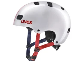 Dětská cyklistická helma Uvex KID 3, Race Silver 55-58cm
