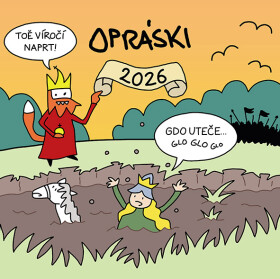 Opráski - Kalendář 2026 nástěnný - jaz