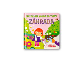 Maľovanie vodou do tašky Záhrada