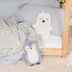 Sass & belle Termofor Nanook Polar Bear, bílá barva, textil