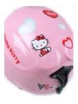 Hello Kitty Girl fullshell PINK dětská helma na snowboard XXS