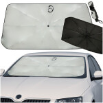 Sluneční clona na čelní sklo auta 65x110cm