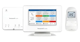 Honeywell Home EvoHome EVO-HAUS-PLUS / Řídicí jednotka + termohlavice HR93 + spínací relé (EVO-HOUSE-PLUS)