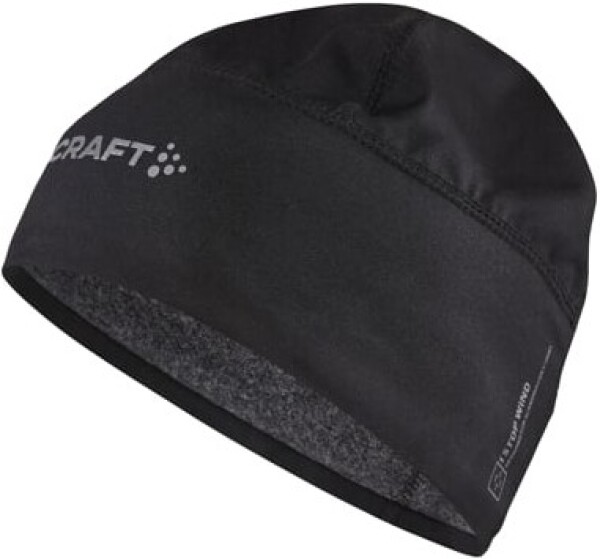 Craft čepice ADV Windblock Fle Černá - Běžecká čepice CRAFT ADV Windblock Fleece Velikost textilu: S-M