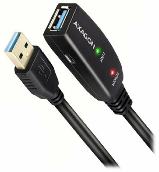 AXAGON ADR-305 Aktivní prodlužovací kabel USB-A 3.2 (M) - USB-A (F) 5.0m černá (ADR-305)