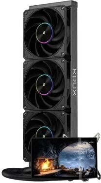 Krux HydroArc 360 černá / Komplet vodního chlazení CPU / 360 mm / 3x 120mm / ARGB (KRXE010)