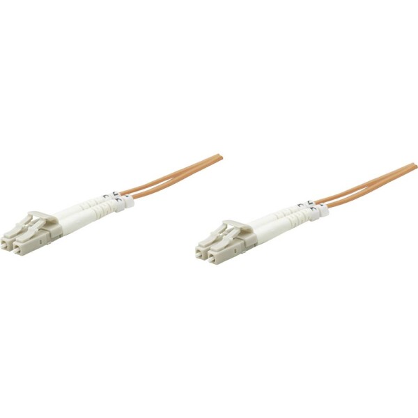 Intellinet 470322 optické vlákno optické vlákno kabel [1x zástrčka LC - 1x zástrčka LC] 50/125 µ Multimode OM2 3.00 m