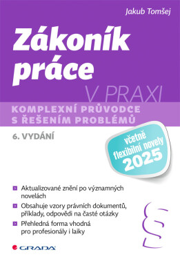 Zákoník práce v praxi - Komplexní průvodce s řešením problémů, 6. vydání - Jakub Tomšej