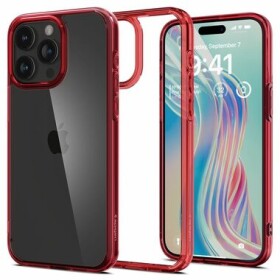 Pouzdro Spigen Ultra Hybrid Deep Red iPhone 15 Pro