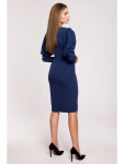 Dámské šaty S284 Tmavě modrá - Stylove tmavě modrá M