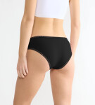 SLOGGI GO CRUSH - Hipster 3ks z GOTS organické bavlny Sloggi BLACK S