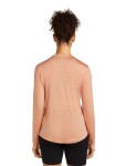 ICEBREAKER Wmns Mer 125 Cool-Lite Sphere III LS Tee, Desert Sand (vzorek) velikost: S