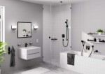 HANSGROHE - Logis Umyvadlová baterie, EcoSmart, matná černá 71101670