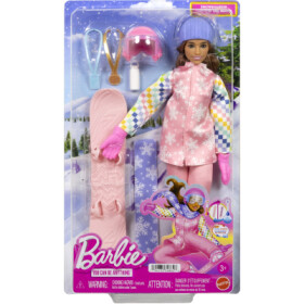 Barbie panenka povolání - snowboardistka