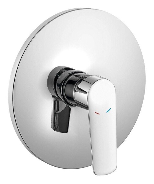 Bruckner - SCHMITZ podomítková sprchová baterie, 1 výstup, vrchní části, chrom 863.041.1