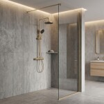 REA - Sprchový set Avanti Brush Gold REA-P8920