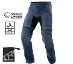 Pánské džíny na moto Trilobite Parado doublelayer Aaa regular fit blue level 2 - 36 / modrá