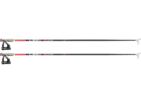 Leki CC 450 běžecké hole black-cherryred-white 165 cm