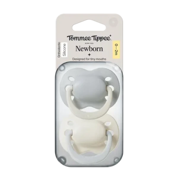Tommee Tippee Newborn silikonový dudlík 0-2m GIRL 2ks - více barevných variant (433660-T)