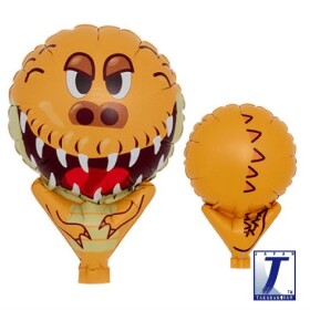 Balónek Tyrannosaurus žlutý 10 cm x 15 cm Balónek Tyrannosaurus žlutý 10 cm x 15 cm