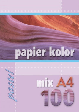 Xero papír A4 100l mix kolor pastel