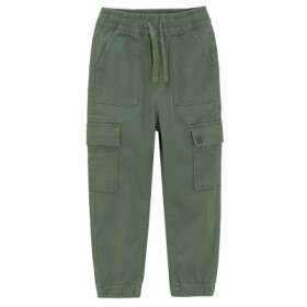 Kalhoty s kapsami -zelené - 98 GREEN