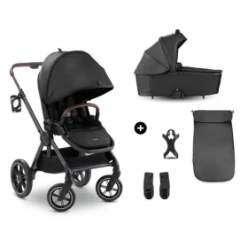 Hauck Kombinovaný kočárek Comfort N Care 2v1 black (HK165539)