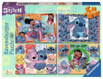 Disney: Stitch 4x100 dílků