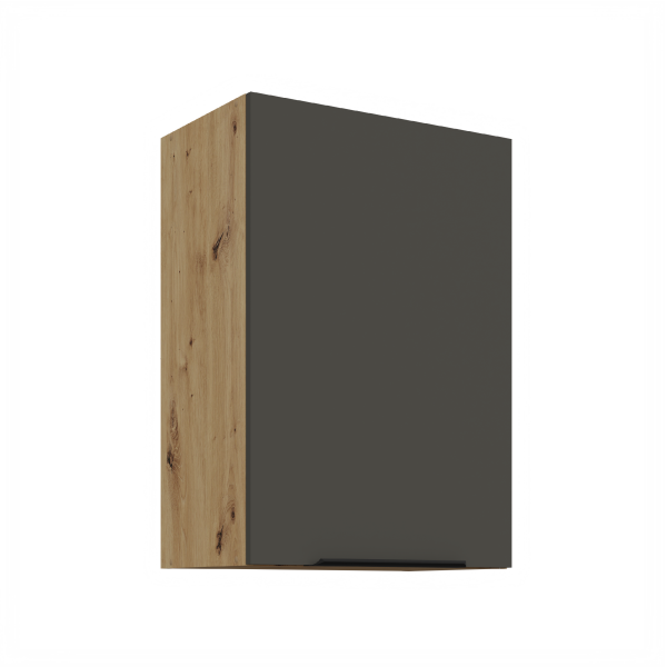 Horní skříňka Aria 50 G-72 1F Barva korpusu: Dub artisan, Barva dvířek: GR - Graphite AFM