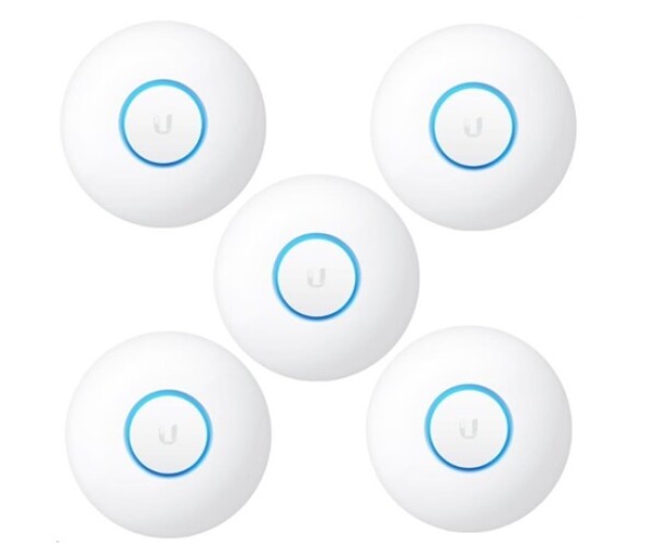 UBNT UniFi AP nanoHD, 5-PACK, bez PoE! [vnitřní AP, 2.4+5GHz (300Mbps+1733Mbps), MU-MIMO, 802.11a/b/g/n] EDF_1015958