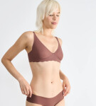 Dámská podprsenka ZERO Microfibre 2.0 Soft bra hnědá model 18423672 - Sloggi Barva: BROWN, Velikost: XL