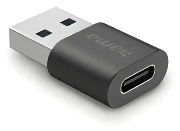 Hama Adaptér USB-A na USB-C černá / Redukce USB / USB 3.2 Gen 2 / 10 Gbps (002003570000)