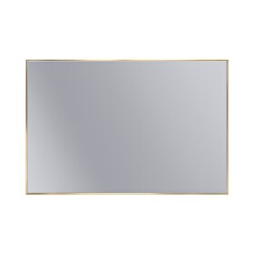 Erga Rectangle, obdélníkové zrcadlo 120x80 cm, zlatý rám, ERG-V01-RECTAGLE-1280-GD