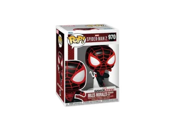 Funko POP! Spider Man 2: Miles Morales Upgraded Suit (Marvel)